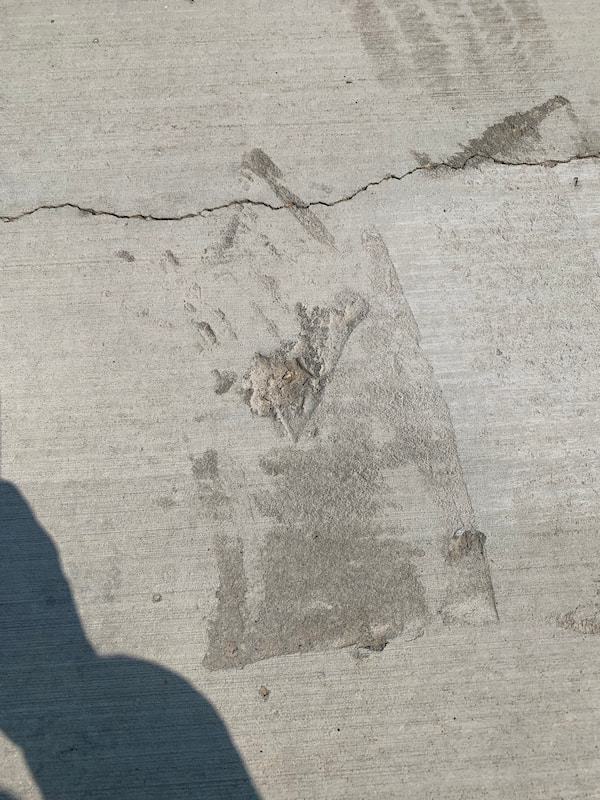 1.7 Driveway – stains disoloration